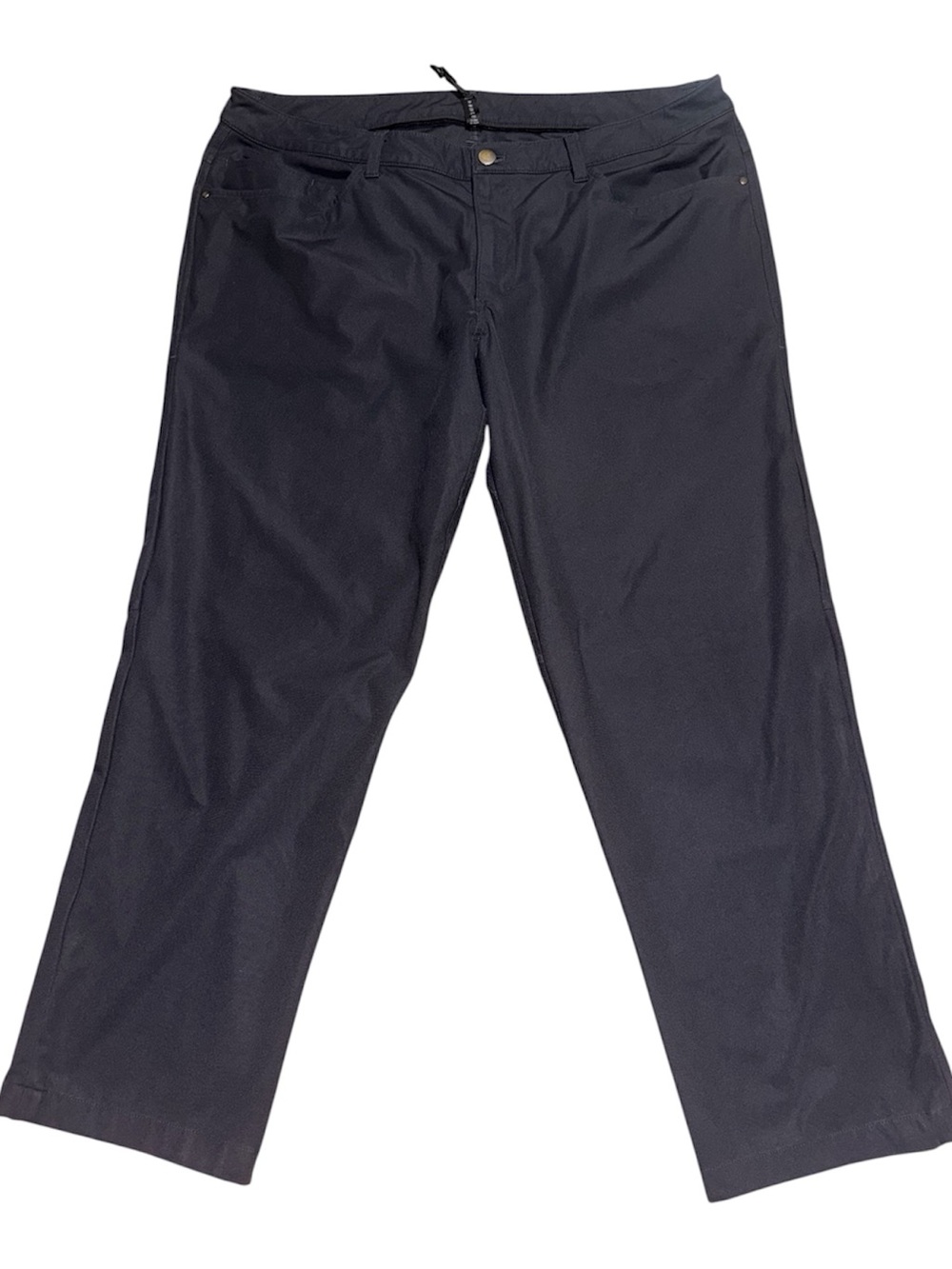 Lululemon Men’s ABC Classic Fit Pants Dark Gray/Black Size